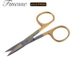 Finesse Gold Nail Scissor Straight