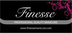 Finesse Manicure Display Header 330mmW X 150mmH