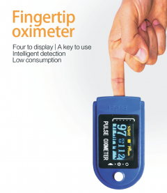 Fingertip Pulse Oximeter - 2x AAA Batteries Included *REDUCED PRICE!*