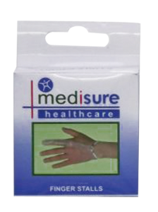 Medisure Stall Finger Plastic - M