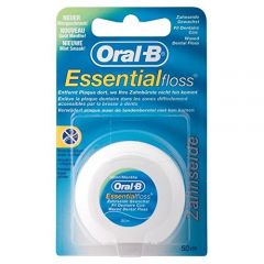 Oral-B Ess Dental Floss Waxed Mint 50Mtr