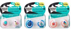 **DISCONTINUED** Tommee Tippee Anytime  Soothers 0-6M