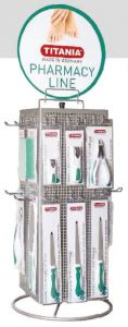 TITANIA PHARMACY LINES TABLE STAND ROTATING DEAL