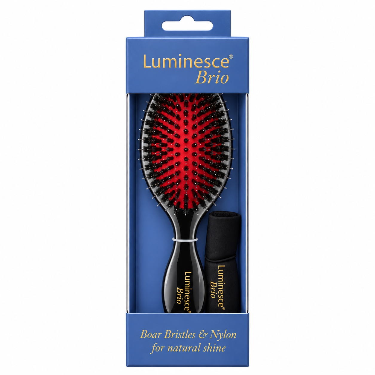 Luminesce Brio hair brushes