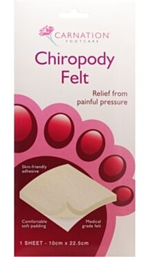 Carnation Large Chiropody Felt
