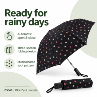 DASH Spot Umbrella, Automatic Open and Close
