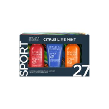 Citrus, Lime & Mint Men's Refreshing Essentials Trio Gift Set