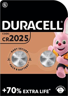 Duracell Batteries - CR2025 2pk (was HD555J)
