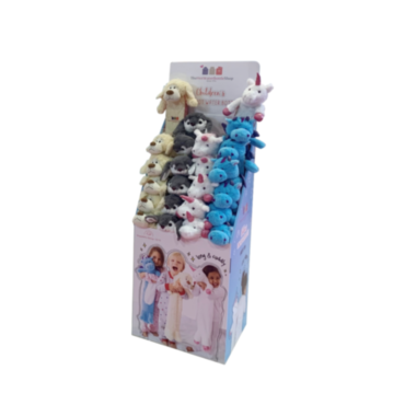 THWBS Children's Long Hot Water Bottle POS Stand (24pcs)