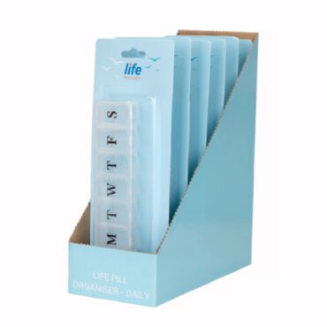 Life Pill Organiser - Daily **BEST SELLER** (was MS585 MS252)