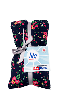 Life Luxury Lavender Heatpack - Blue Floral