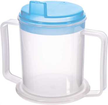 Life Healthcare Adult Drinking Cup With 2 Lids - Pack of 6