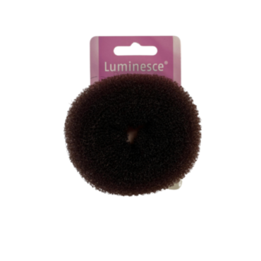 LUMINESCE BUN RING - BROWN & BLACK **WAS F203**