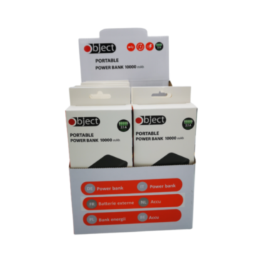 Object Mobile Phone Portable Powerbank 10,000 Mah