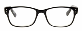 Foster Grant Reading Glasses - Orta/ Tristan Blk 2.50