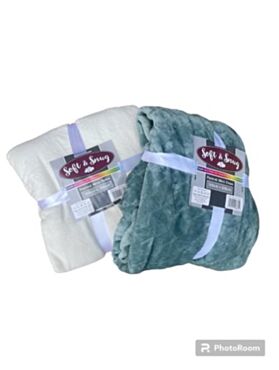 MINK THROW 150 X 200CM 300GPSM