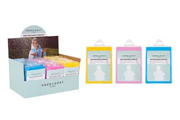 Poncho-In-Case Kids (3/Cols)