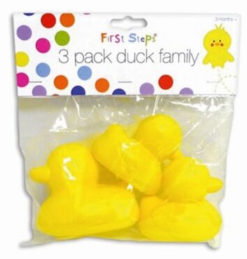 First Steps Bath Ducks - Family **BEST-SELLER**