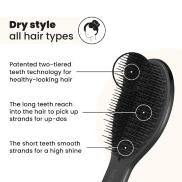 Tangle Teezer The Ultimate Styler Brush - Black