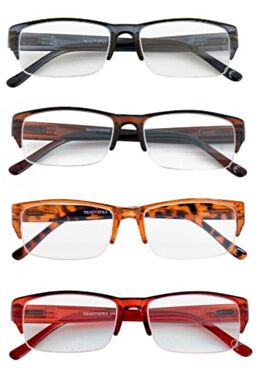 Readyspex Reading Glasses-1.25 Plastic Half Rim