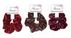 *USE CODE LH24* Finesse Velvet Scrunchies- Assorted Colours