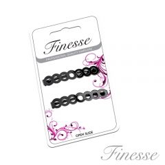 **DISCONTINUED** FINESSE BLACK HAIRSLIDES
