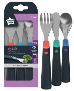 Tommee Tippee  First Grown Up Cutlery Set 12 Months+