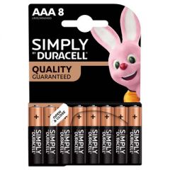 **DISCONTINUED** Duracell Simply Batteries AAA 8-Pack