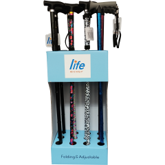Life Walking Stick Stand Deal - *Takes less than A4 space on floor!*