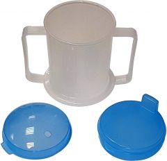Life Healthcare Adult Drinking Cup With 2 Lids