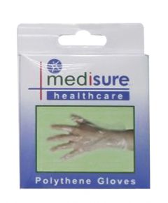 Medisure Gloves Polythene 25