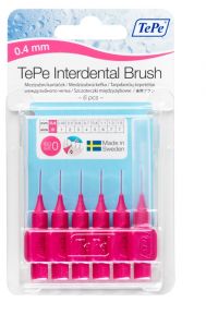 Tepe Interdental Brushes Size 0 - Pink-0.4mm
