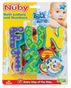 **DISCONTINUED** Nuby Bath Letters & Numbers